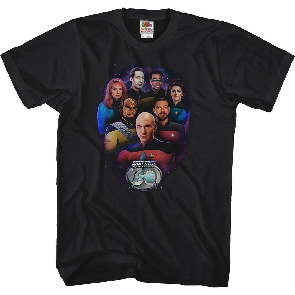 Crew 30Th Anniversary Star Trek The Next Generation Tshirt